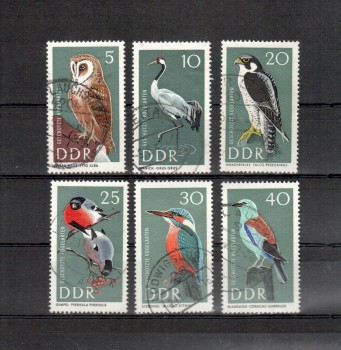 DDR Michelnummer 1272 - 1276 gestempelt