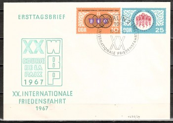 DDR Michelnummer 1278 - 1279 FDC DDR Michelnummer 1278 - 1279 FDC