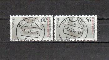 BRD Michelnummer 1278 - 1279 gestempelt BRD Michelnummer 1278 - 1279 gestempelt