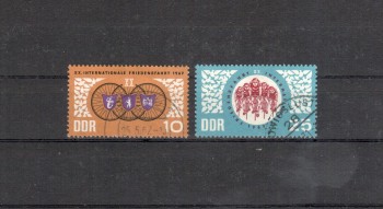 DDR Michelnummer 1278 - 1279 gestempelt