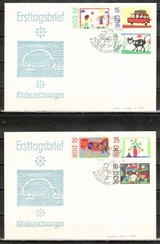 DDR Michelnummer 1280 - 1285 FDC DDR Michelnummer 1280 - 1285 FDC