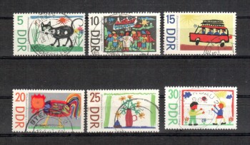 DDR Michelnummer 1280 - 1285 gestempelt