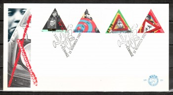 Niederlande Michelnummer 1281 - 1284 FDC