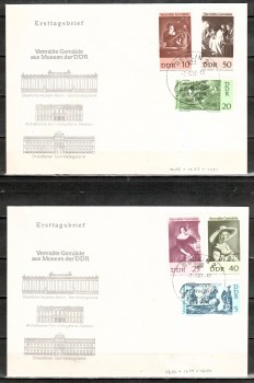 DDR Michelnummer 1286 - 1291 FDC DDR Michelnummer 1286 - 1291 FDC