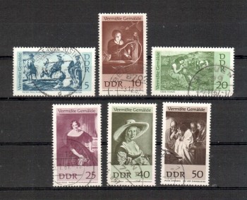 DDR Michelnummer 1286 - 1291 gestempelt