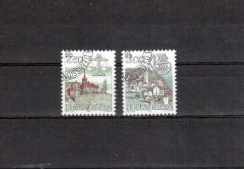 Schweiz Michelnummer 1288 - 1289 gestempelt Schweiz Michelnummer 1288 - 1289 gestempelt