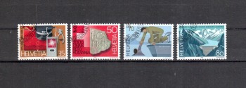 Schweiz Michelnummer 1290 - 1293 gestempelt Schweiz Michelnummer 1290 - 1293 gestempelt