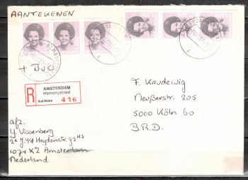Niederlande Michelnummer 1300 A + C FDC