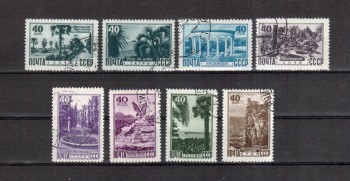 Sowjetunion Michelnummer 1301 - 1308 gestempelt