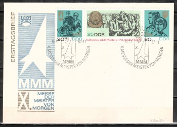 DDR Michelnummer 1320 - 1322 FDC DDR Michelnummer 1320 - 1322 FDC