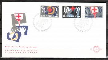 Niederlande Michelnummer 1323 - 1325 FDC