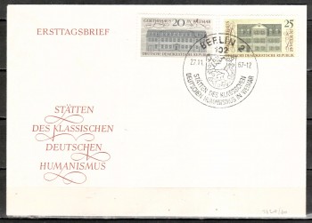 DDR Michelnummer 1329 - 1330 FDC DDR Michelnummer 1329 - 1330 FDC