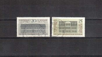 DDR Michelnummer 1329 - 1330 gestempelt