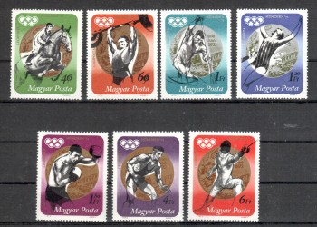 (intern: OLY132 ) Ungarn Michelnummer 2847 - 2853 A postfrisch (intern: OLY132 ) Ungarn Michelnummer 2847 - 2853 A postfrisch