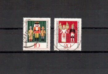 DDR Michelnummer 1333 - 1334 gestempelt