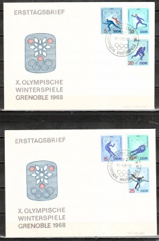 DDR Michelnummer 1335 - 1340 FDC DDR Michelnummer 1335 - 1340 FDC