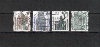 BRD Michelnummer 1339 - 1342 gestempelt