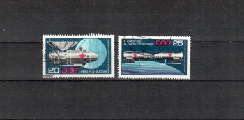 DDR Michelnummer 1341 - 1342 gestempelt