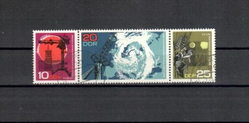 DDR Michelnummer 1343 - 1345 gestempelt