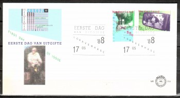 Niederlande Michelnummer 1343 - 1344 FDC