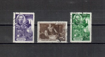 Sowjetunion Michelnummer 1345 - 1347 gestempelt