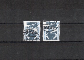 BRD Michelnummer 1347 C + D gestempelt