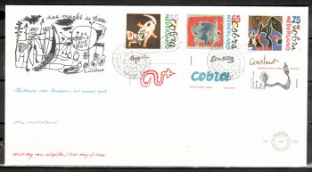 Niederlande Michelnummer 1347 - 1349 FDC