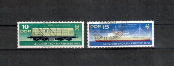DDR Michelnummer 1349 - 1350 gestempelt