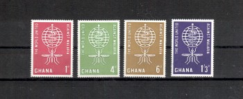 Ghana Michelnummer 134 - 137 A postfrisch 