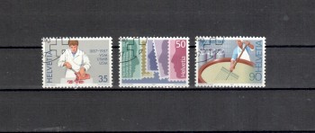Schweiz Michelnummer 1351 - 1353 gestempelt