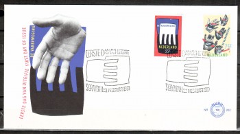 Niederlande Michelnummer 1358 - 1359 FDC