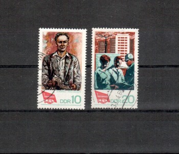 DDR Michelnummer 1363 - 1364 gestempelt