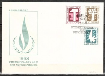DDR Michelnummer 1368 - 1370 FDC DDR Michelnummer 1368 - 1370 FDC