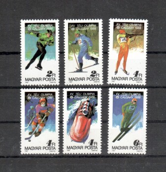 (intern: OLY136 ) Ungarn Michelnummer 3929 - 3934 A postfrisch (intern: OLY136 ) Ungarn Michelnummer 3929 - 3934 A postfrisch