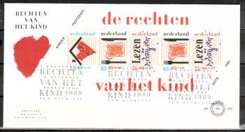 Niederlande Michelnummer 1371 - 1373 Block 33 FDC