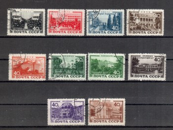 Sowjetunion Michelnummer 1371 - 1380 gestempelt
