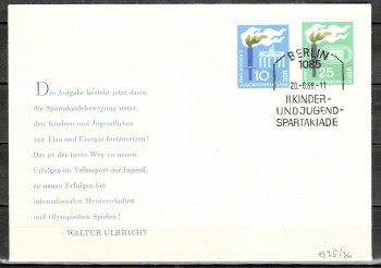 DDR Michelnummer 1375 - 1376 FDC DDR Michelnummer 1375 - 1376 FDC
