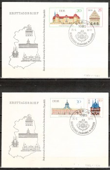 DDR Michelnummer 1379 - 1382 FDC DDR Michelnummer 1379 - 1382 FDC