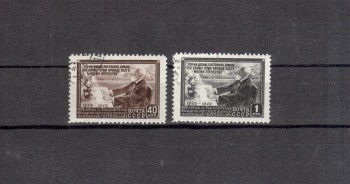 Sowjetunion Michelnummer 1381 - 1382 gestempelt