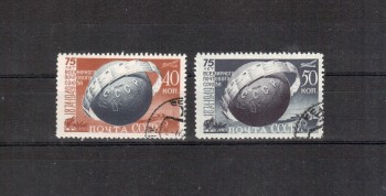 Sowjetunion Michelnummer 1383 - 1384 A gestempelt
