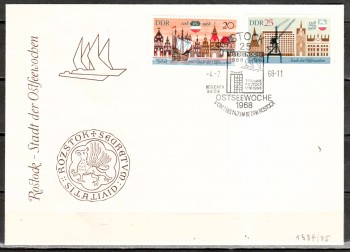 DDR Michelnummer 1384 - 1385 FDC DDR Michelnummer 1384 - 1385 FDC