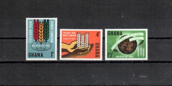Ghana Michelnummer 138 - 140 postfrisch 