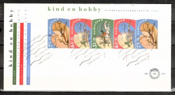 Niederlande Michelnummer 1392 - 1394 Block 34 FDC