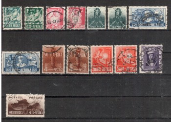 Suedafrika Michelnummer 139 - 152 gestempelt
