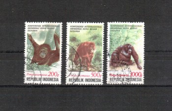 Indonesien Michelnummer 1400 - 1402 gestempelt