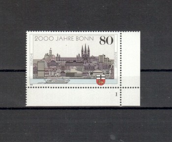 BRD Michelnummer 1402 postfrisch EUR Formnr.1 BRD Michelnummer 1402 postfrisch EUR Formnr.1