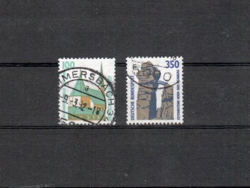 BRD Michelnummer 1406 - 1407 gestempelt
