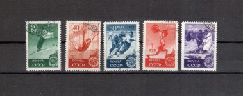 Sowjetunion Michelnummer 1409 - 1413 gestempelt Sowjetunion Michelnummer 1409 - 1413 gestempelt