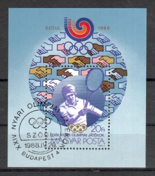 (intern: OLY140 ) Ungarn Michelnummer Block 198 A gestempelt (intern: OLY140 ) Ungarn Michelnummer Block 198 A gestempelt