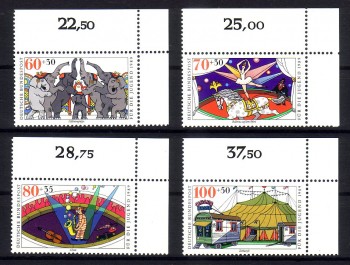 BRD Michelnummer 1411 - 1414 postfrisch EOR